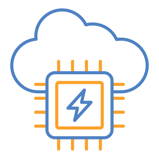Cloud computing icon